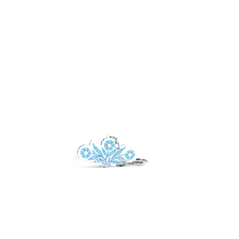 Blue Cornflower Corningware Keychain - Picture 4 of 8